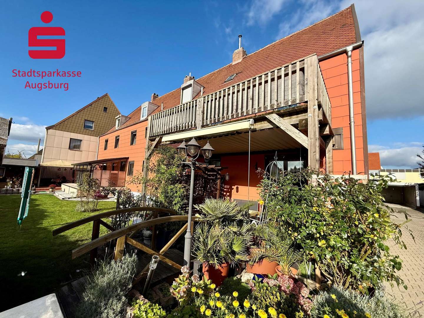 Aussenansicht Aussenansicht - Erdgeschosswohnung in 86415 Mering mit 72m² kaufen