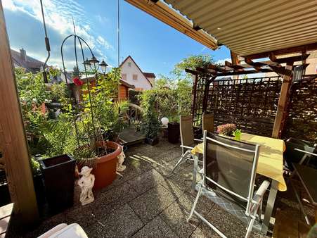 Terrasse Terrasse - Erdgeschosswohnung in 86415 Mering mit 72m² kaufen