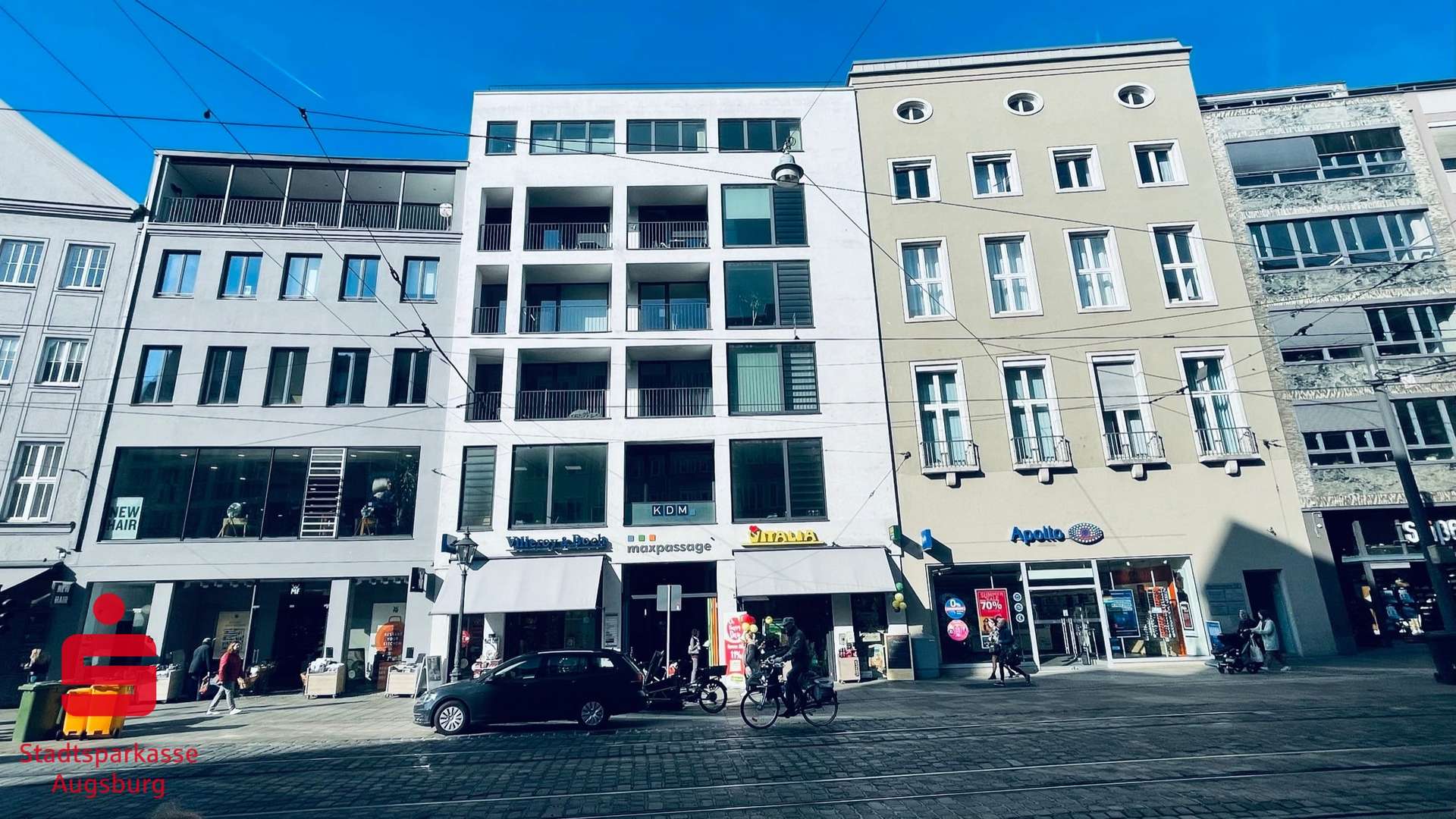 Vorderansicht - Büro in 86150 Augsburg mit 243m² mieten