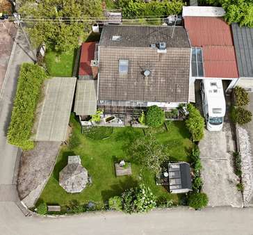 Luftbild - Einfamilienhaus in 86551 Aichach mit 156m² kaufen