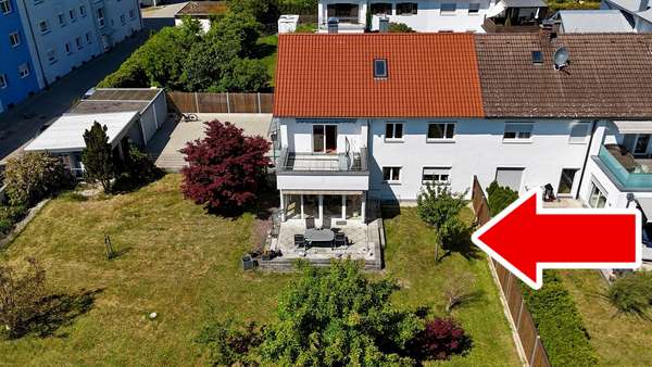 Außenansicht Außenansicht - Doppelhaushälfte in 86551 Aichach mit 174m² kaufen