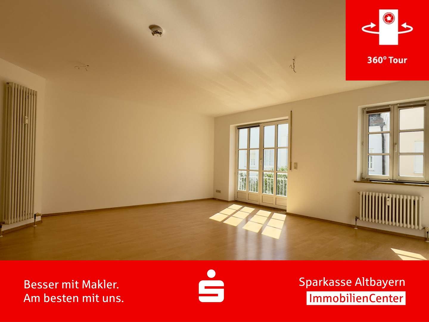 Wohn- Esszimmer - Etagenwohnung in 86529 Schrobenhausen mit 77m² mieten