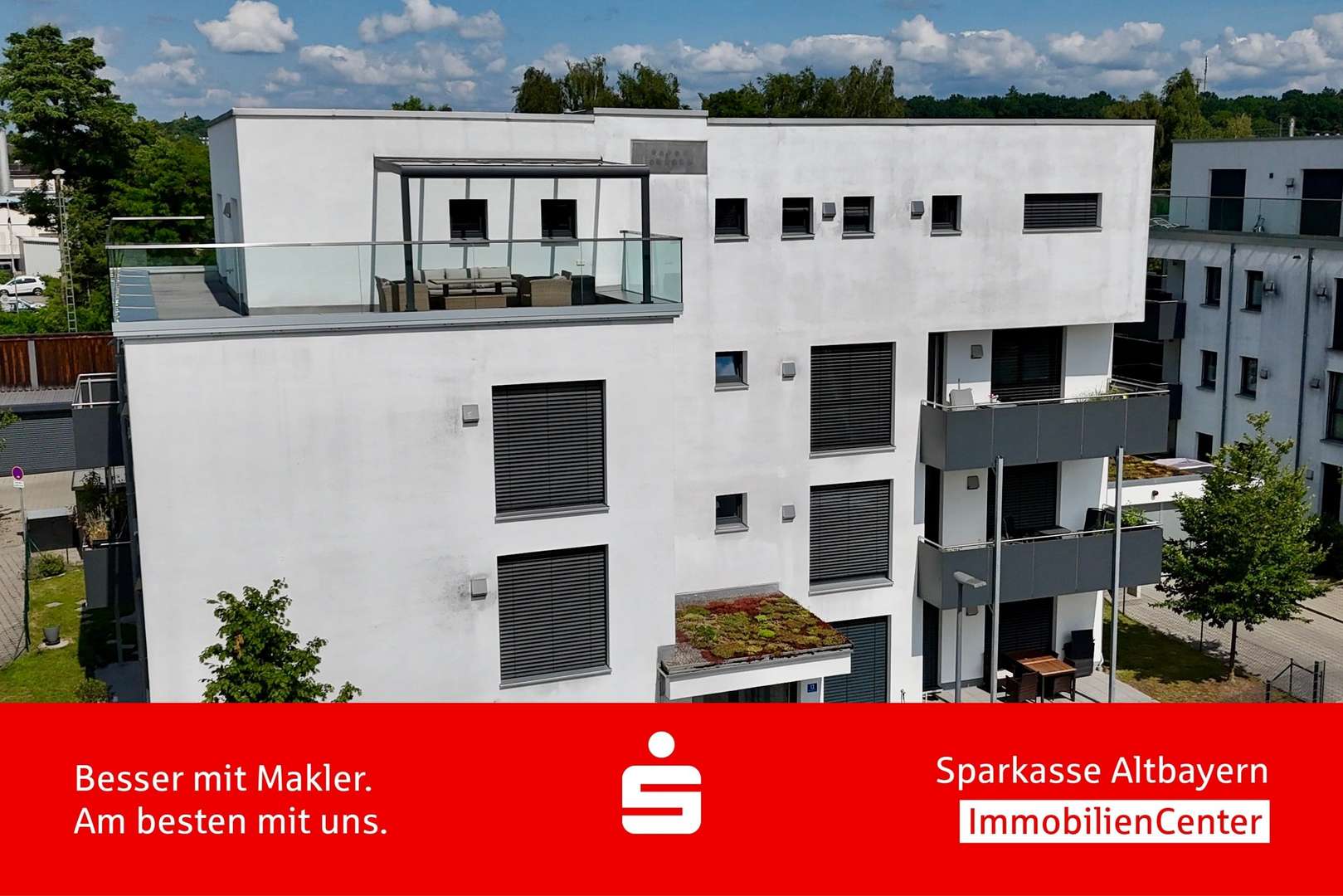 Ansicht Ost Ansicht Ost - Penthouse-Wohnung in 86529 Schrobenhausen mit 57m² kaufen
