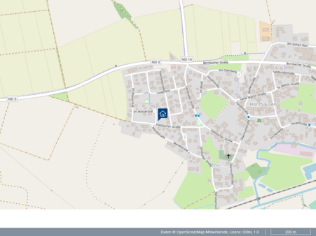 Bild aus Kartenansicht - Grundstück in 86529 Schrobenhausen mit 813m² kaufen