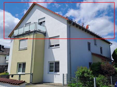 Ost-Ansicht Ost-Ansicht - Dachgeschosswohnung in 86529 Schrobenhausen mit 123m² mieten