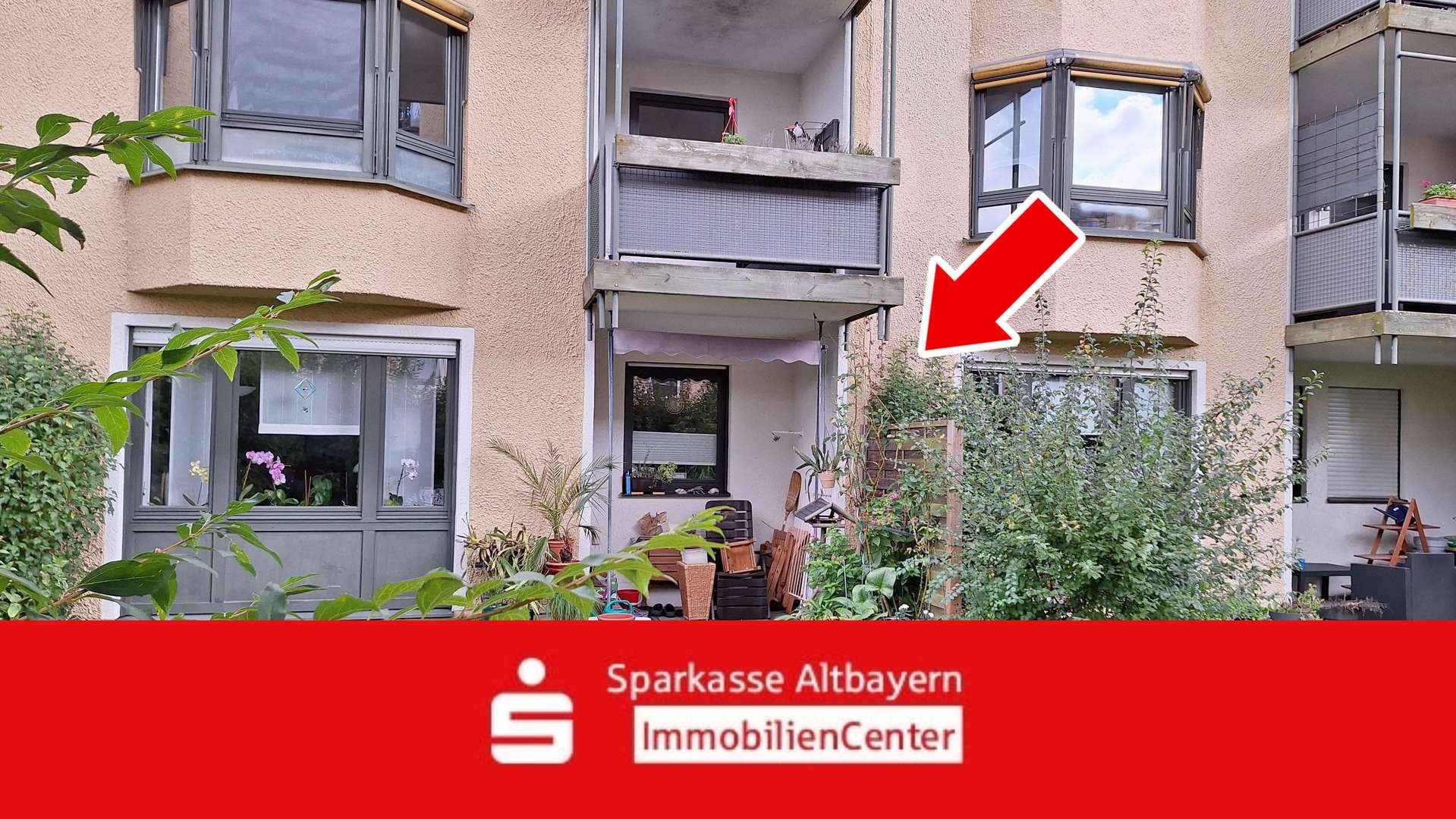 Außenansicht - Erdgeschosswohnung in 86551 Aichach mit 84m² kaufen