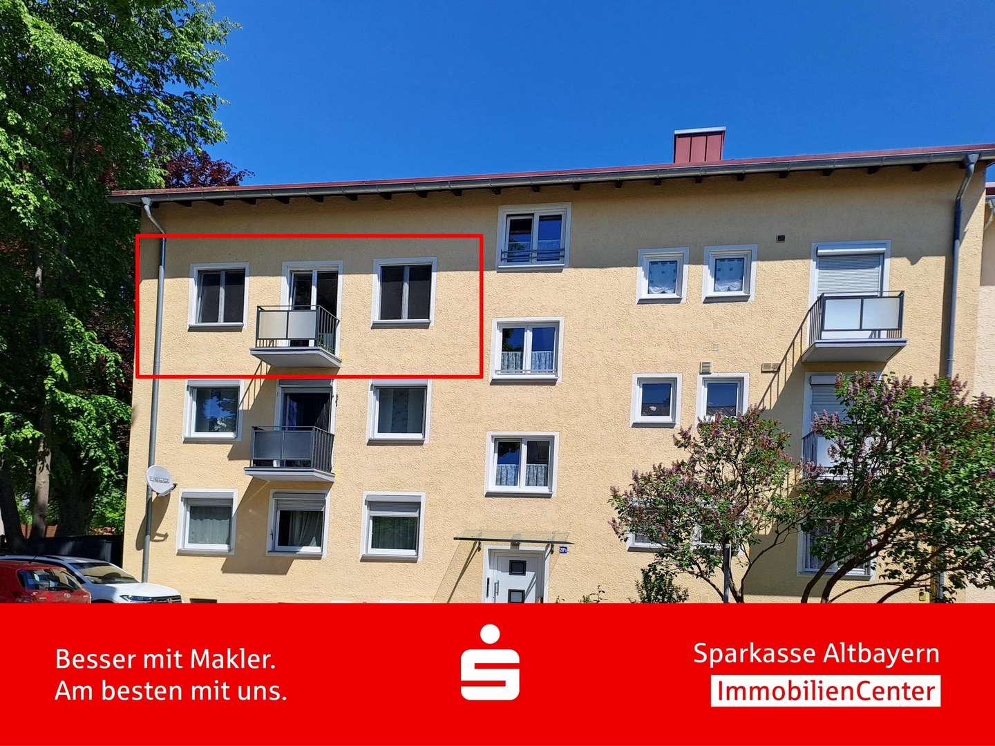 Titelbild Titelbild - Dachgeschosswohnung in 86633 Neuburg mit 89m² kaufen