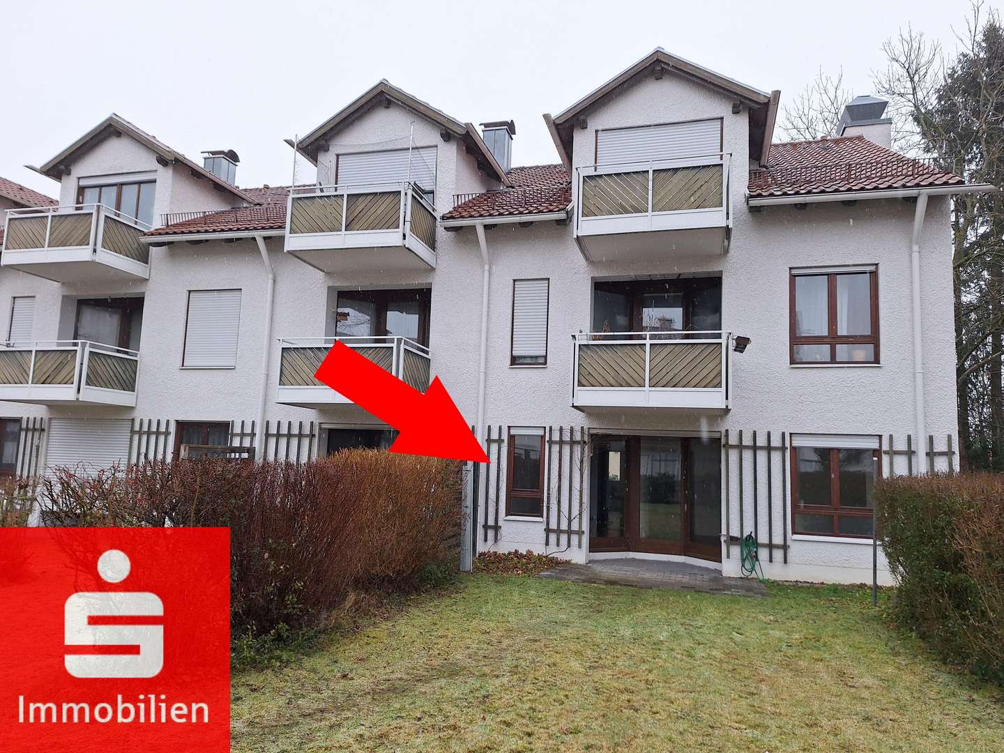 Außenansicht - Erdgeschosswohnung in 86551 Aichach mit 71m² kaufen