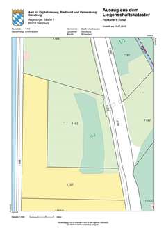 Lageplan1 - Grundstück in 89335 Ichenhausen mit 8014m² kaufen