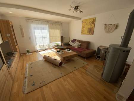 Wohnzimmer - Doppelhaushälfte in 92339 Beilngries mit 93m² kaufen