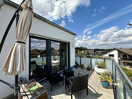 Balkon Balkon - Dachgeschosswohnung in 85051 Ingolstadt mit 56m² kaufen