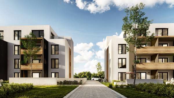 3 D-Visualisierung - Erdgeschosswohnung in 92339 Beilngries mit 84m² kaufen