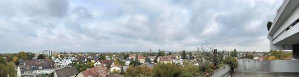 Panoramablick in die Umgebung - Etagenwohnung in 85057 Ingolstadt mit 87m² kaufen