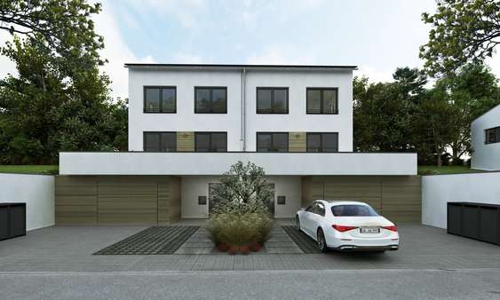3 D-Visualisierung - Doppelhaushälfte in 85098 Großmehring mit 133m² kaufen