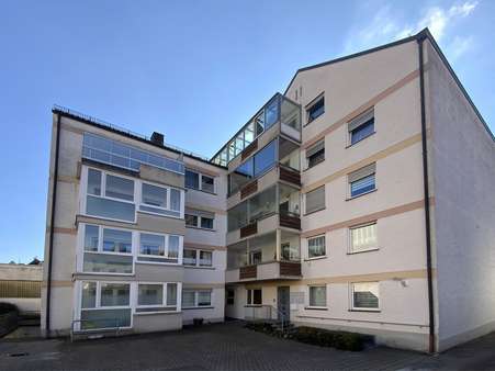 Nordwest-Ansicht Nordwest-Ansicht - Etagenwohnung in 85072 Eichstätt mit 80m² kaufen