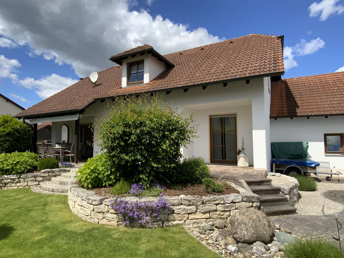 Südseite - Einfamilienhaus in 85107 Baar-Ebenhausen mit 119m² kaufen