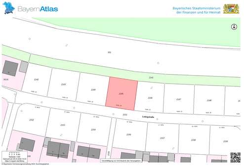 Lageplan BVV, Nr. 713/24 - Grundstück in 85098 Großmehring mit 599m² kaufen