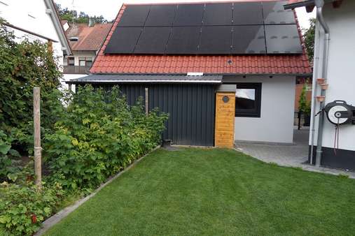 Garten mit Geräteschuppen - Einfamilienhaus in 85296 Rohrbach mit 254m² kaufen