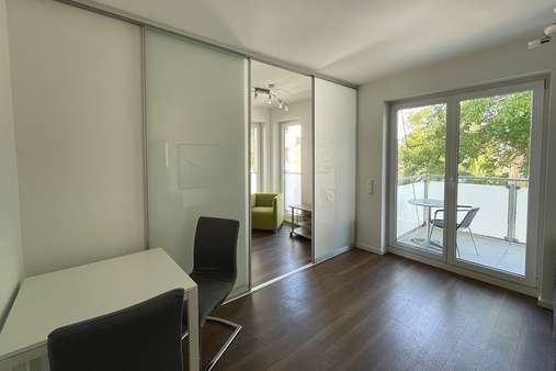Schiebetür geöffnet - Etagenwohnung in 85276 Pfaffenhofen mit 30m² kaufen