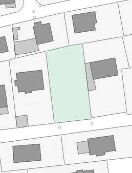 Lageplan - Grundstück in 85304 Ilmmünster mit 756m² kaufen