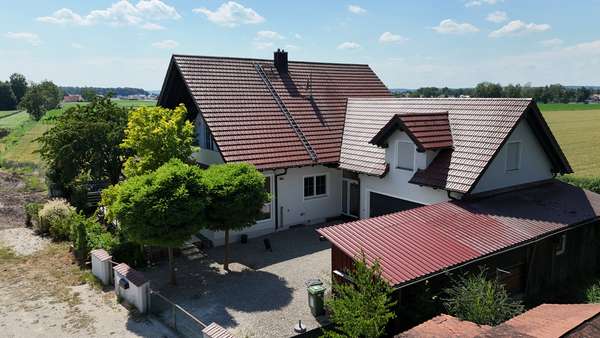 Nord-/Ostansicht - Einfamilienhaus in 86669 Königsmoos mit 230m² kaufen