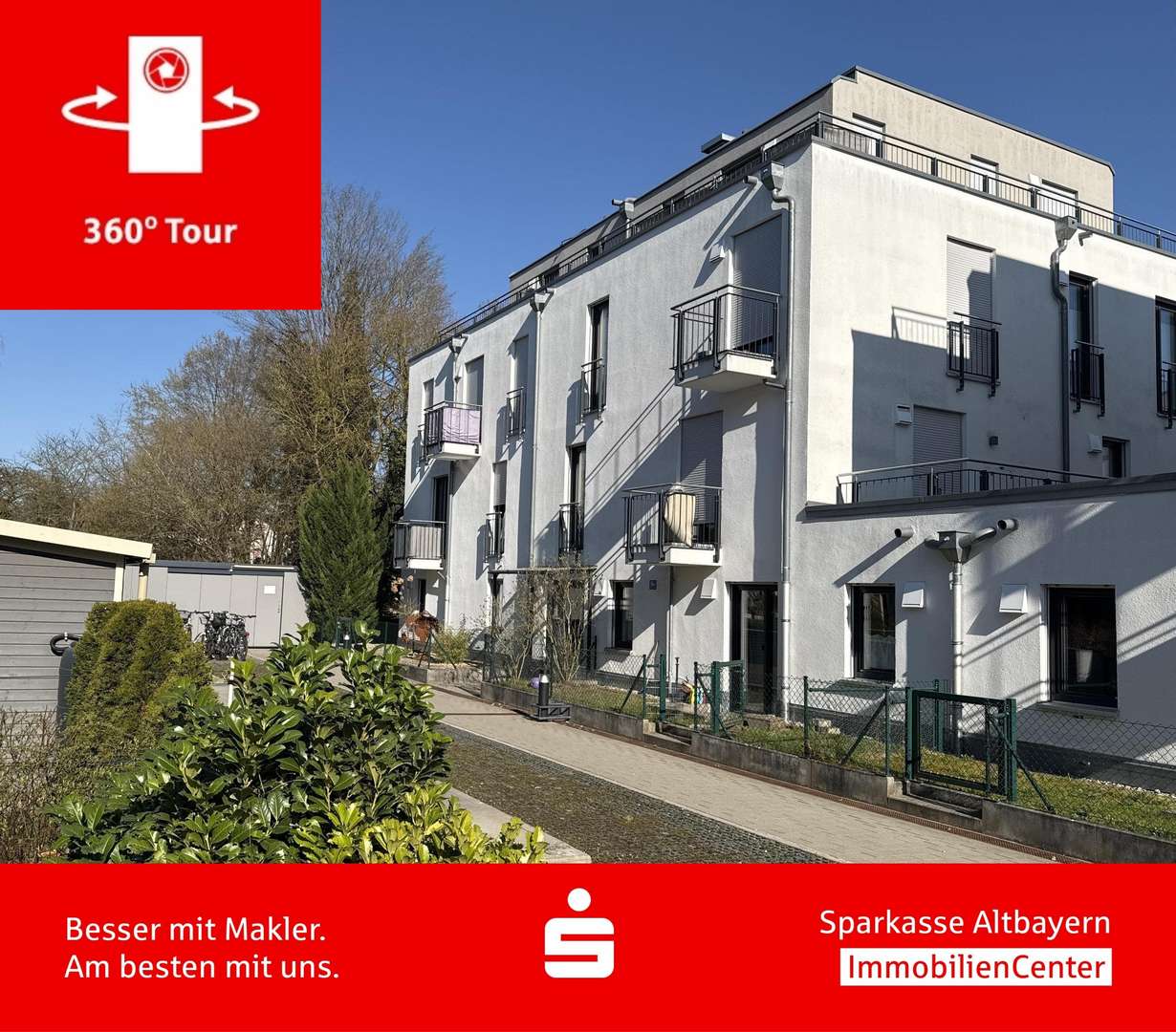 Außenansicht - Erdgeschosswohnung in 86633 Neuburg mit 109m² kaufen