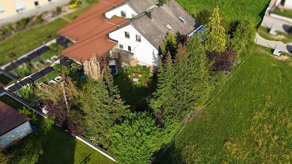 Süd-/Westansicht - Einfamilienhaus in 86643 Rennertshofen mit 177m² kaufen