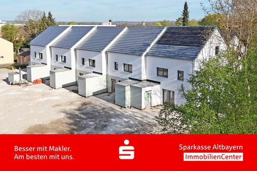 Außenansicht Außenansicht - Reihenmittelhaus in 86633 Neuburg mit 131m² mieten