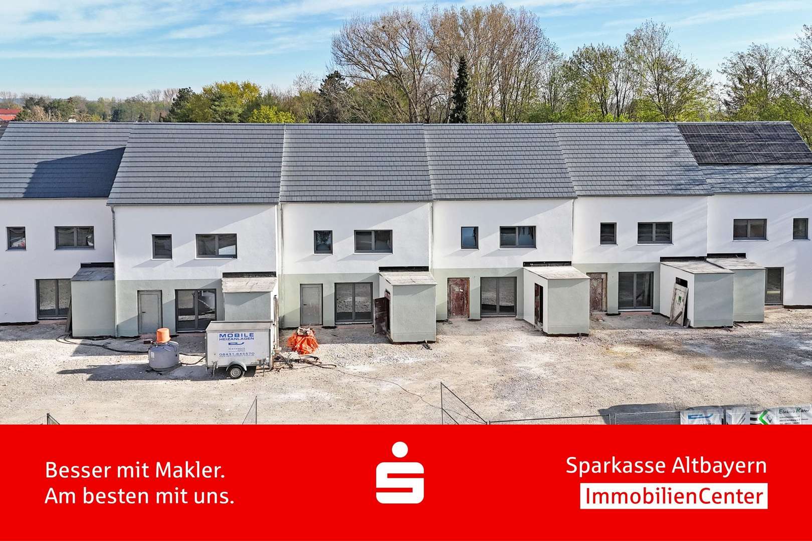 Außenansicht Außenansicht - Reihenmittelhaus in 86633 Neuburg mit 131m² mieten