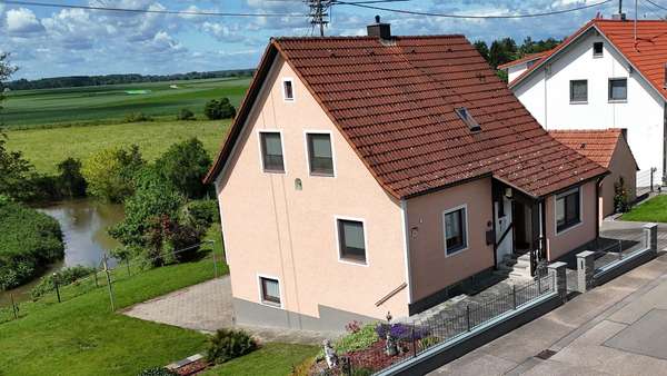 Nord-/Ostansicht - Einfamilienhaus in 86643 Rennertshofen mit 119m² kaufen