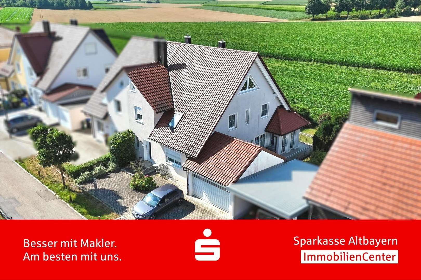 Außenansicht - Doppelhaushälfte in 86673 Bergheim mit 180m² kaufen