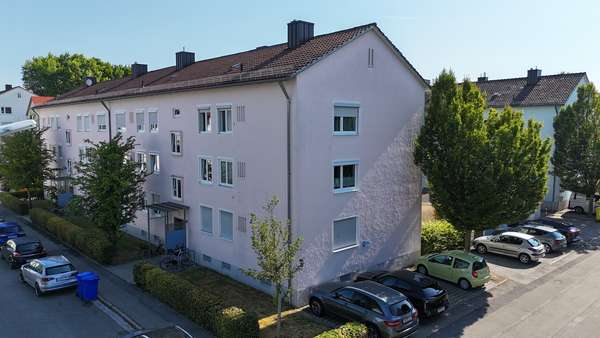 Süd-/Westansicht Süd-/Westansicht - Etagenwohnung in 86633 Neuburg mit 97m² kaufen