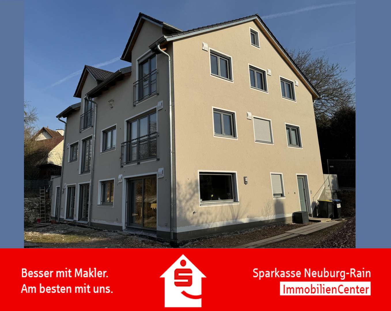 Titelbild 1 - Maisonette-Wohnung in 86633 Neuburg mit 106m² mieten