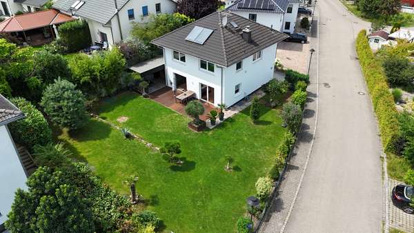 Außenansicht - Einfamilienhaus in 86697 Oberhausen mit 140m² kaufen