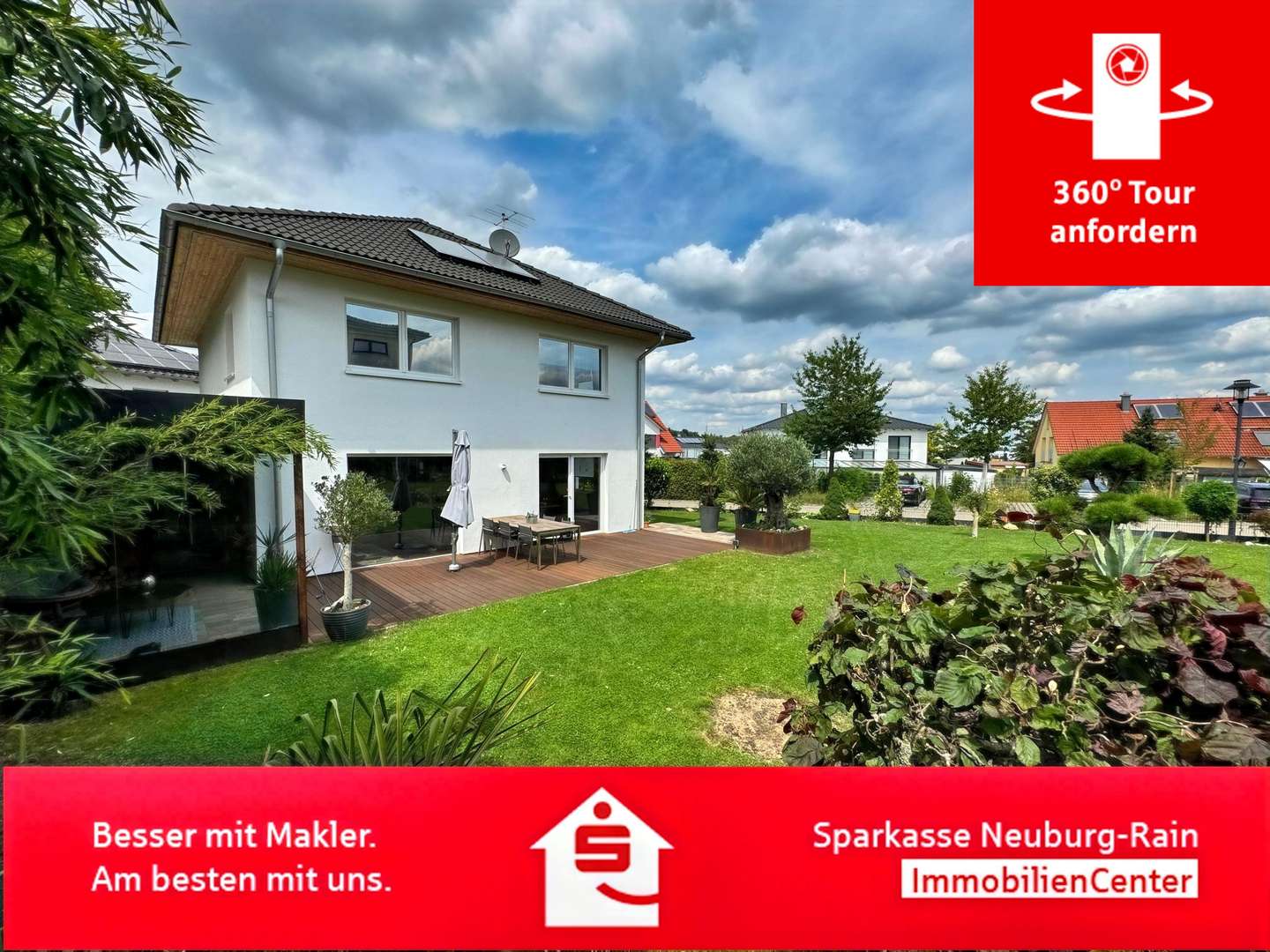 Außenansicht - Einfamilienhaus in 86697 Oberhausen mit 140m² kaufen