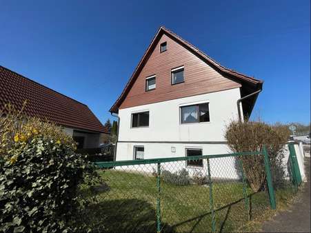 Außenansicht Süd-West - Einfamilienhaus in 89426 Wittislingen mit 130m² kaufen