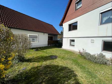 Garten mit Garage - Einfamilienhaus in 89426 Wittislingen mit 130m² kaufen