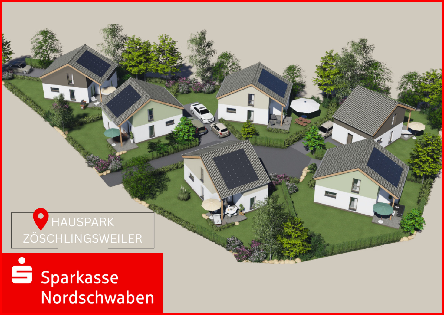 Hauspark Zöschlingsweiler Hauspark Zöschlingsweiler - Wohnanlage in 89426 Wittislingen mit 73m² als Kapitalanlage kaufen
