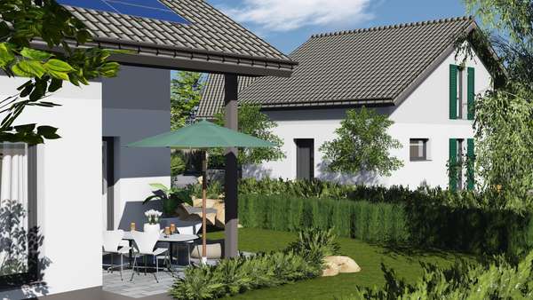 Häuser - Einfamilienhaus in 89426 Wittislingen mit 73m² kaufen