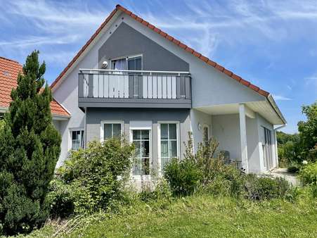 Außenansicht Außenansicht - Einfamilienhaus in 86748 Marktoffingen mit 124m² kaufen