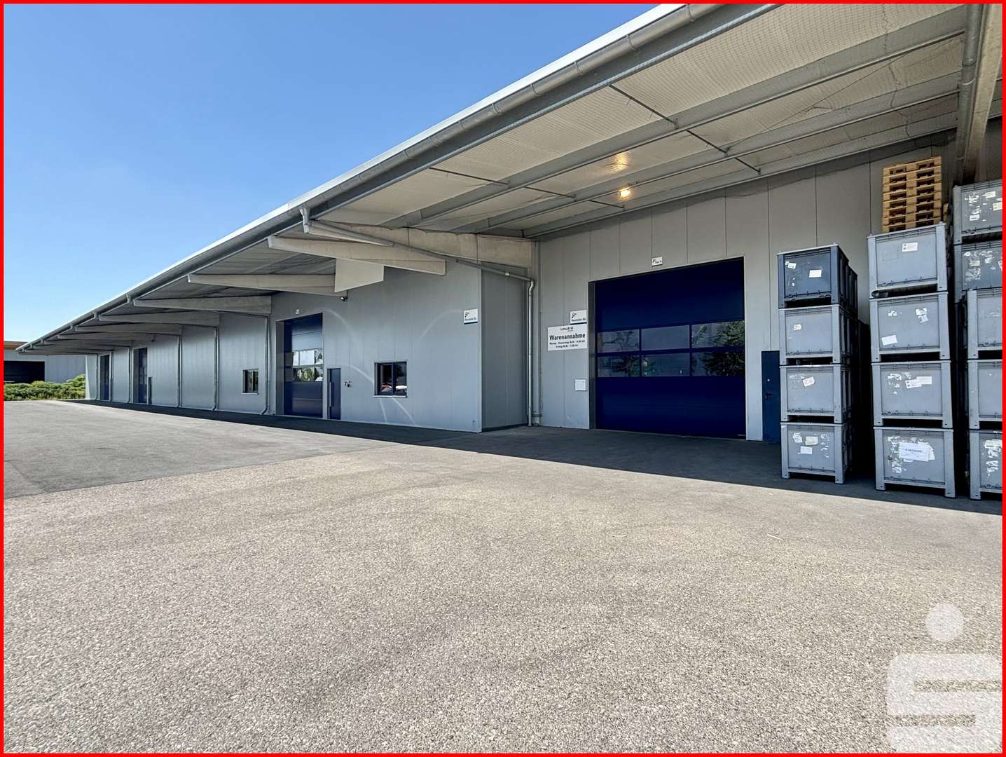 Außenansicht - Halle 8b + 8c - Halle in 86682 Genderkingen mit 1714m² mieten