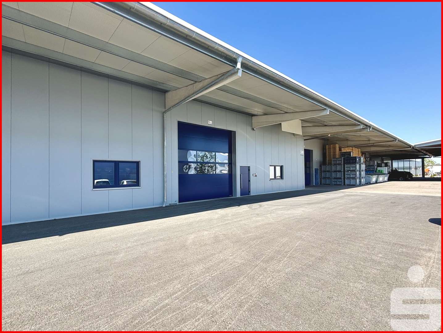 Außenansicht - Halle in 86682 Genderkingen mit 1502m² mieten