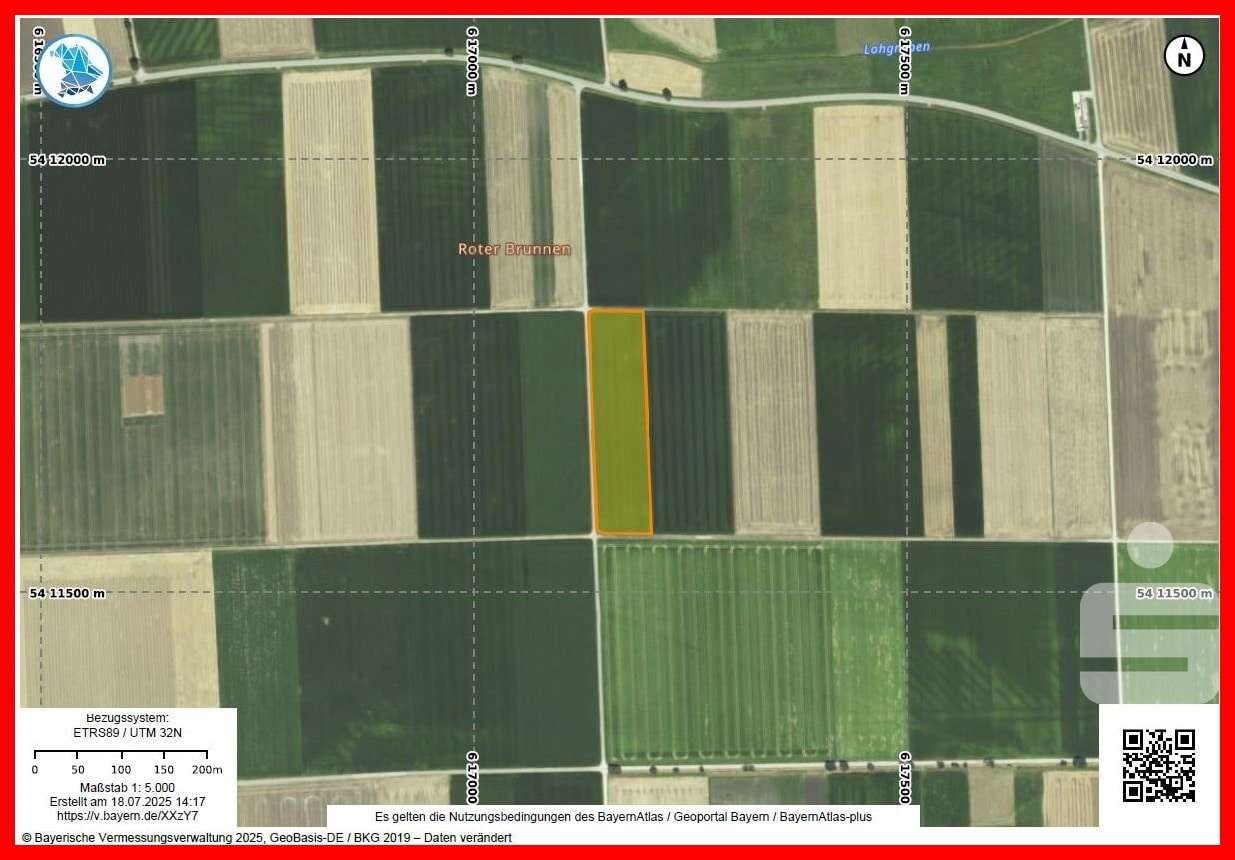 Ausschnitt Ausschnitt - Grundstück in 86733 Alerheim mit 16220m² kaufen
