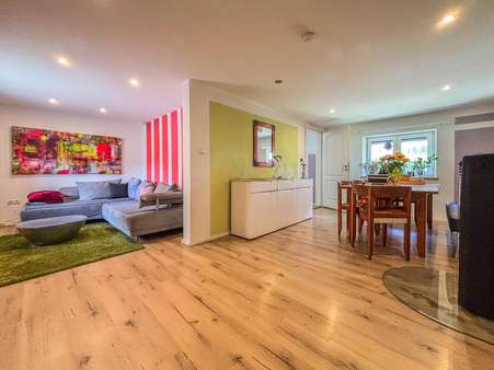 Wohn- und Essbereich - Erdgeschoss - Einfamilienhaus in 86675 Buchdorf mit 116m² kaufen