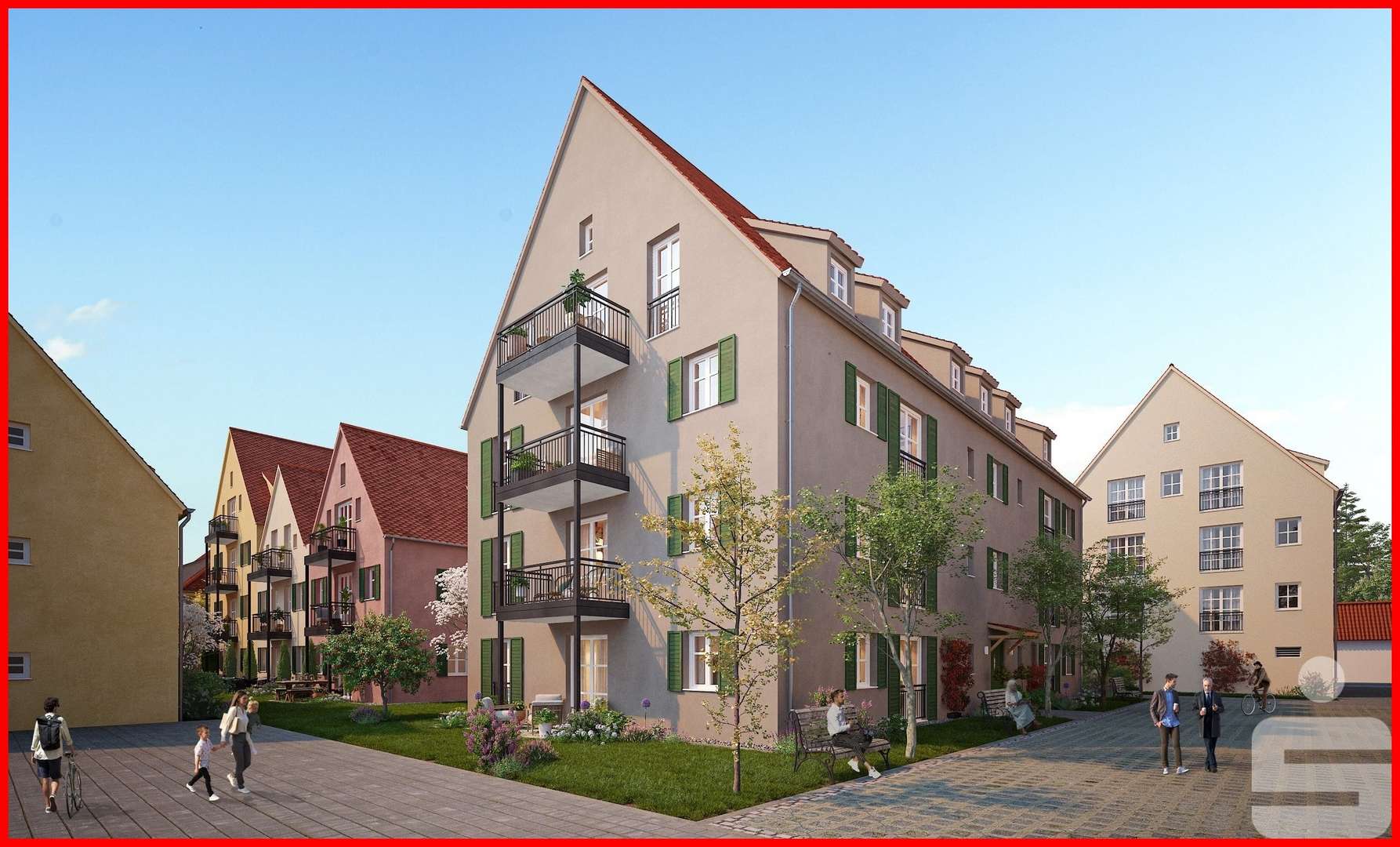 Hausansicht Hausansicht - Wohnung in 86720 Nördlingen mit 61m² kaufen