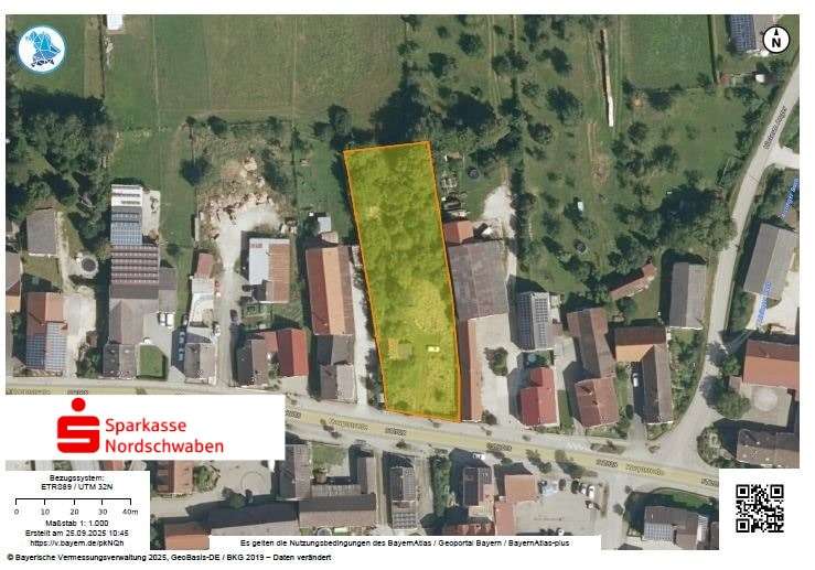 Luftbild Fl-Nr. 226 - Grundstück in 89344 Aislingen mit 2646m² kaufen