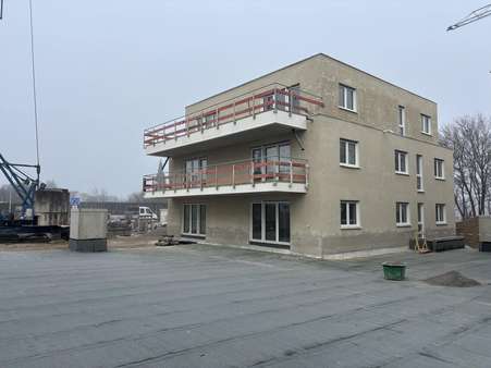 Baufortschritt 21.01.2025 - Haus 1 - Wohnanlage in 89415 Lauingen mit 450m² als Kapitalanlage kaufen