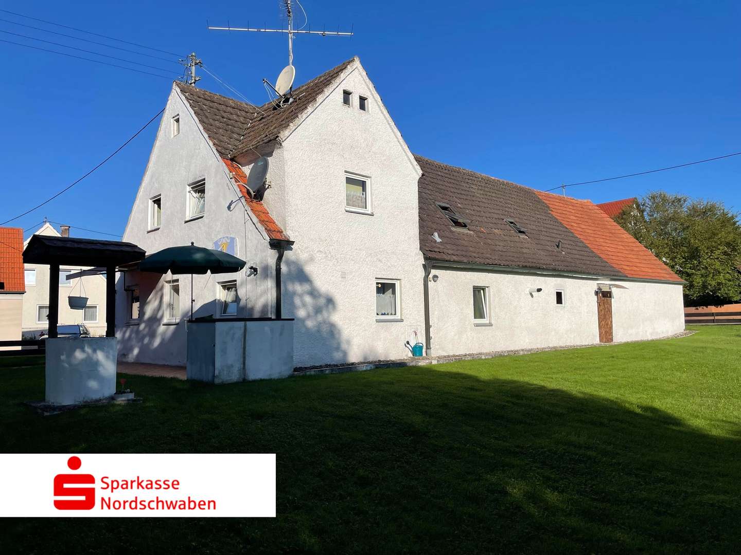 Südost Ansicht Südost Ansicht - Einfamilienhaus in 89437 Haunsheim mit 138m² als Kapitalanlage kaufen
