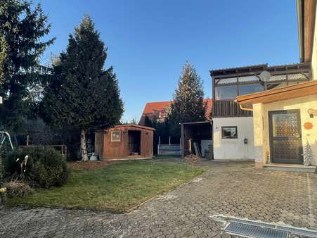 Garten - Zweifamilienhaus in 89446 Ziertheim mit 255m² kaufen