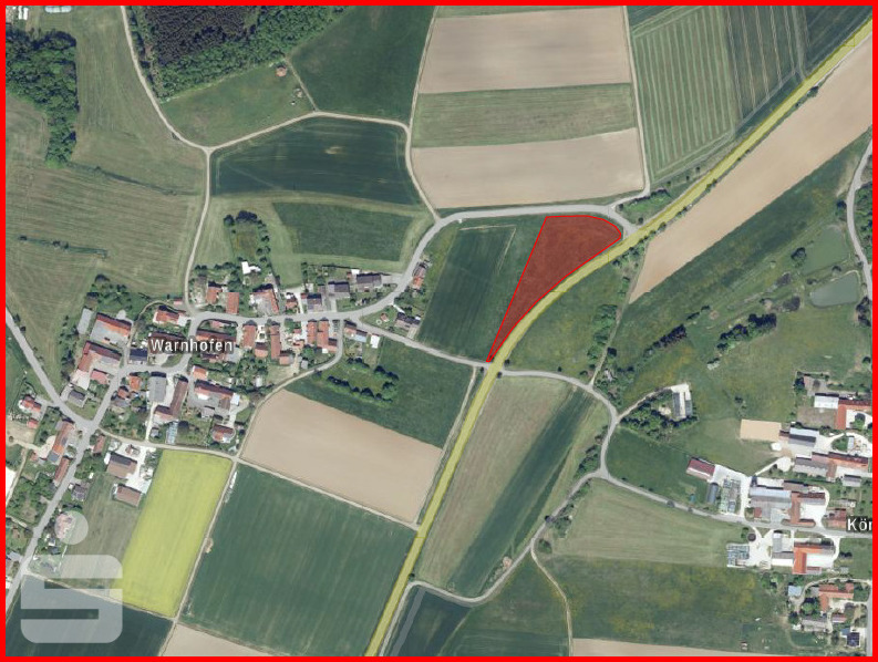 Ausschnitt - Grundstück in 86657 Bissingen mit 6065m² kaufen